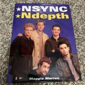 NSYNC Ndepth Book by Maggie Marron